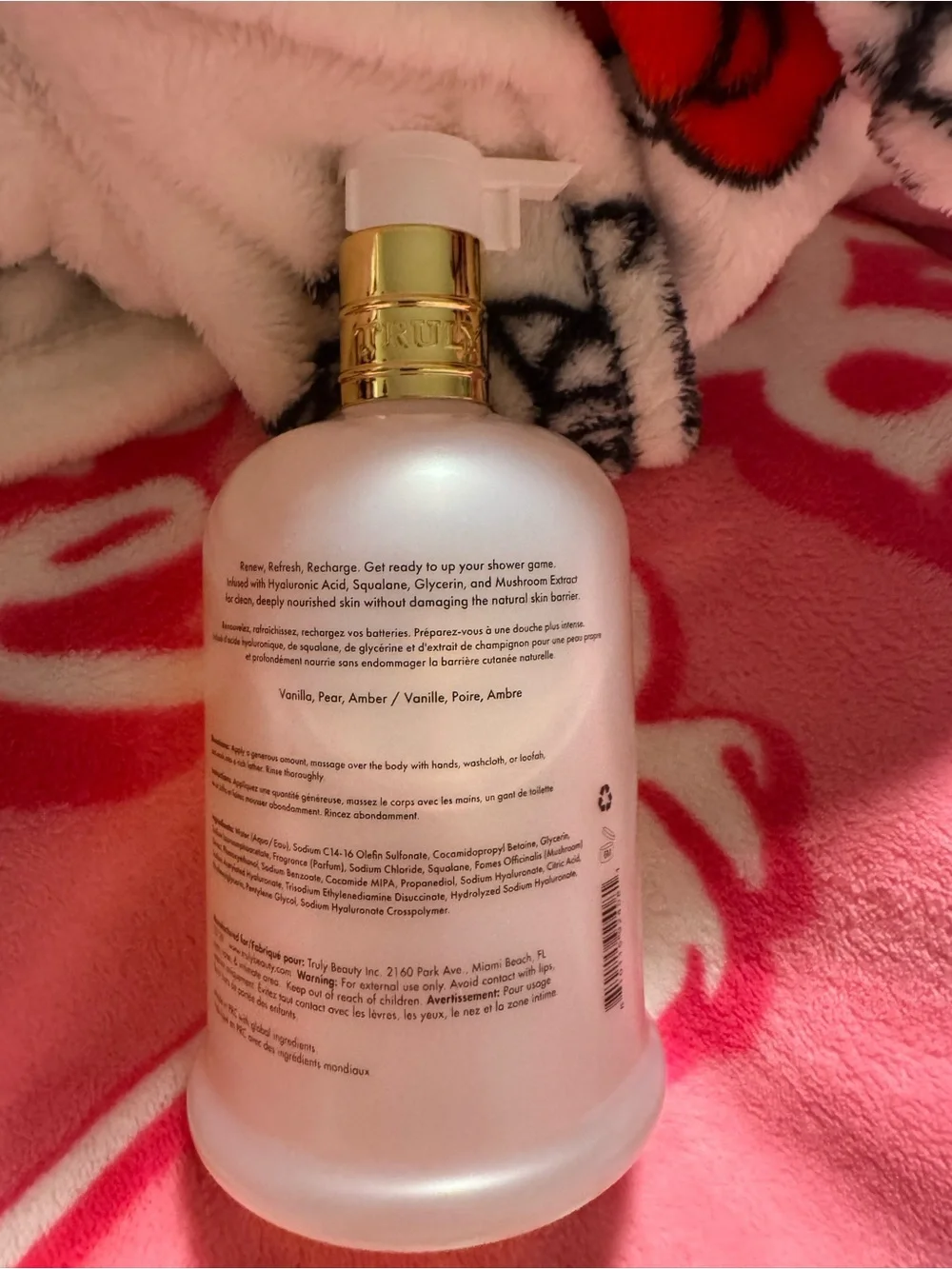 Truly Vanilla Baby Hydrating Body Wash - New